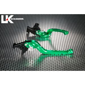 【ユーカナヤ U-KANAYA】 U-KANAYA KA025-031-0707 レバーセット Rタイプ GN/BK ZX-14R/ZX-14