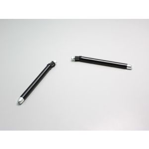 【ハリケーン HURRICANE】 ハリケーン HS0011B セパハン用 ハンドルバー左/右set ブラック 直管タイプ φ22.2mm HURRICANE