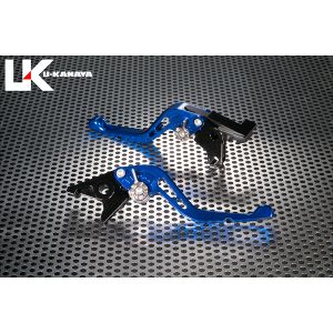 【ユーカナヤ U-KANAYA】 ユーカナヤ　YA014-085-0604 レバーセット GPタイプ/ショート BL/GD YZF-R1 15-24
