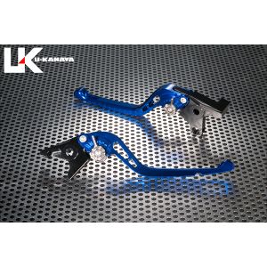 【ユーカナヤ U-KANAYA】 U-KANAYA YA035-020-0504 レバーセット GPタイプ/ロング BL/BK MT-09 14-20