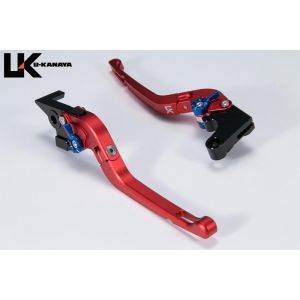 【ユーカナヤ U-KANAYA】 U-KANAYA KA045-086-0715 レバーセット Rタイプ RD/BK (ツヤケシ) Ninja650 17/Z650 17 12,543円