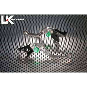 【ユーカナヤ U-KANAYA】 U-KANAYA HO106-124-0606 レバーセット GPタイプ/ショート TI/BL ADV150/ADV160 11,993円