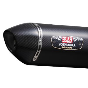 【ヨシムラ YOSHIMURA】 ヨシムラ 110-227-5W20 S/O R-77S サイクロンカーボンエンド Ninja250/ABS 13/Z250 13