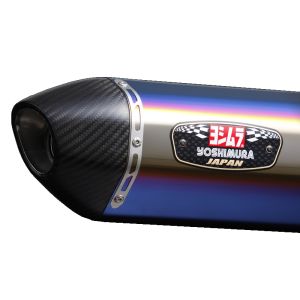 【ヨシムラ YOSHIMURA】 ヨシムラ 110-227-5W80B S/O R-77S サイクロンカーボンエンド Ninja250/ABS 13/Z250 13