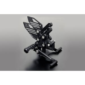 【ピーエムシー PMC】 PMC 189-5302 ビレットハニカムバックステップキット Ver.2 Z900RS マットブラック ピーエムシー
