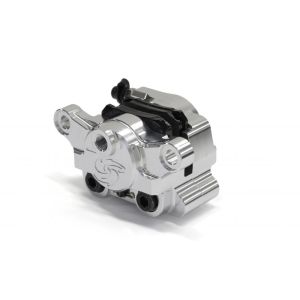 【ゲイルスピード GALE SPEED】 ゲイルスピード GSBRCA34AFS ビレット リア2Pキャリパー φ34 シルバー ビレット リア2Pキャリパー φ34 シルバー アキシャル84mmピッチ