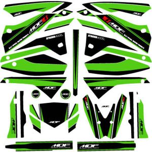 【エムディーエフ MDF】 エムディーエフ M08KLX-A-GR-ALL アタッカーコンプリートGR KLX250 08- MDF 20,737円
