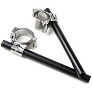 【ジータ ZETA】 ジータ F4629 FLIGHTハンドルバー STDオフセット φ50-6° チタンカラー ZETA