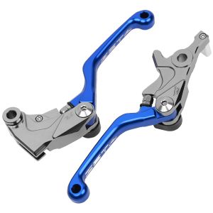 【ジータ ZETA】 ジータ F5076 PIVOTレバーセットCP 3Fi ブルー KLX125/D-TRACKER125/KLX250/D-TRACKER X/VERSYS-X250 ZETA