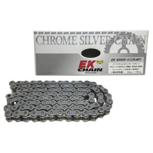 【江沼チェーン】 江沼チェーン 428SR-X2(CR/NP) チェーン 428SRX2 シルバー 130L MLJ EKチェーン