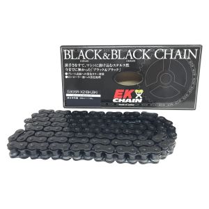 【江沼チェーン】 江沼チェーン 530SR-X2(BK/BK) チェーン 530SRX2 BLK&BLK 130L MLJ EKチェーン
