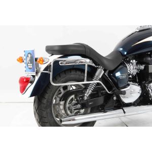 【ヘプコアンドベッカー Hepco&Becker】 ヘプコアンドベッカー 6507537 00 02 サイドキャリア クローム Bonneville Speedmaster 11-17