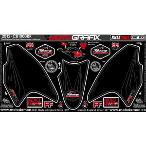 【モトグラフィックス MOTOGRAFIX】 モトグラフィックス MT-KH011KK ボディパッド KNEE CBR1000RR 12-