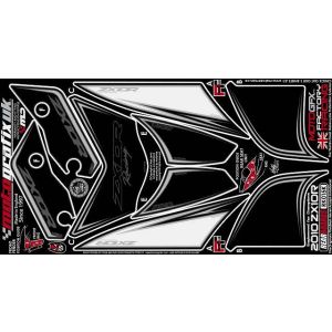 【モトグラフィックス MOTOGRAFIX】 モトグラフィックス MT-RK015K ボディパッド REAR ZX-10R NINJA 10-