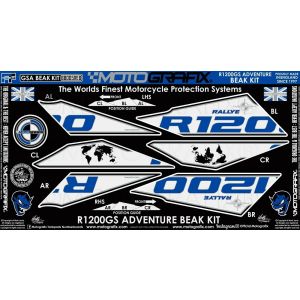 【モトグラフィックス MOTOGRAFIX】 モトグラフィックス MT-BB005REB BEAK PROTECTION KIT BMW R1200GS Adventure 14-18