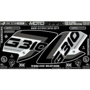 【モトグラフィックス MOTOGRAFIX】 モトグラフィックス MT-KB027KE ボディパッド KNEE BMW G310GS 18-19 12,113円