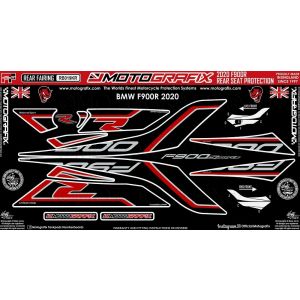 【モトグラフィックス MOTOGRAFIX】 モトグラフィックス MT-RB019KR ボディパッド REAR BMW F900R 20- 11,954円