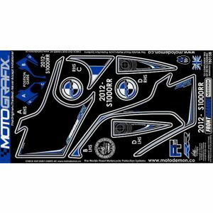 【モトグラフィックス MOTOGRAFIX】 モトグラフィックス MT-NB009BK ボディパッド FRONT BMW S1000RR 12-14