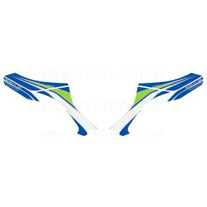 【モトグラフィックス MOTOGRAFIX】 モトグラフィックス MT-RS027GPB ボディパッド REAR GSX-S1000GT 22-23
