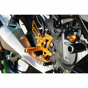 【ベビーフェイス BabyFace】 ベビーフェイス 002-K034GD バックステップキット GLD Ninja250/400 18-
