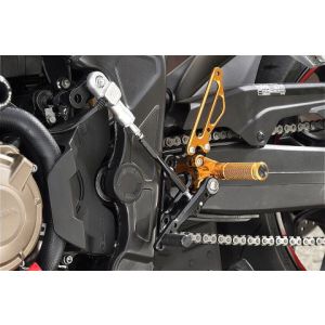 【ベビーフェイス BabyFace】 ベビーフェイス 002-H038GD バックステップキット ゴールド CBR650R 19 クイックシフターモデル