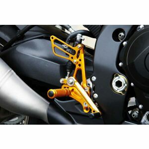 【ベビーフェイス BabyFace】 ベビーフェイス 002-S012GD バックステップ/ゴールド 8X3P GSXR1000 09-16