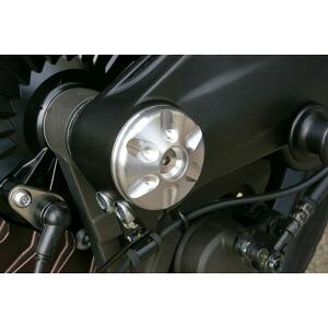 【ベビーフェイス BabyFace】 ベビーフェイス 005-Y0004SV ドレスキャップ シルバー V-MAX1700 09 リヤアクスル用