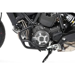 【ヘプコアンドベッカー Hepco&Becker】 ヘプコアンドベッカー 5017530 00 01 エンジンガード ブラック SCRAMBLER800 15-18
