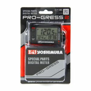 【ヨシムラ YOSHIMURA】 ヨシムラ 419-P02-0100 PRO-GRESS2 マルチテンプメーター テンプ ボルトメーター 時計 9,726円