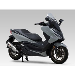 【ヨシムラ YOSHIMURA】 ヨシムラ 110A-47C-5130 機械曲 R-77J サイクロン カーボンエンド(SSFC) FORZA(23)