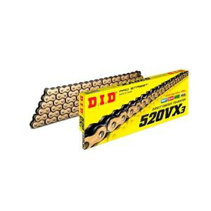 【DID 大同工業】 DID 520VX3 106L スチール チェーン カシメ ZJ 大同工業 DAIDO