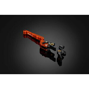 【バイカーズ BIKERS】 バイカーズ　Y0101-OGD フロントブレーキレバー 可倒式 カーブタイプ オレンジゴールド TRICITY125 14-24 TRICITY155 17-24