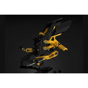 【バイカーズ BIKERS】 バイカーズ Y0185-LGD バックステップ ライトゴールド YZF-R25/MT-25 15-25