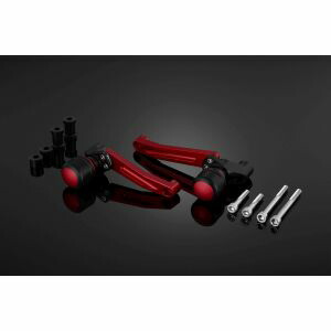 【バイカーズ BIKERS】 バイカーズ K0398-RED フレームガード 左右 レッド Z900 18-24