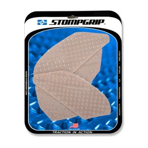 【ストンプグリップ STOMPGRIP】 ストンプグリップ 55-10-0007C トラクションパッドタンクキット クリア VOLCANO YZF-R1 09-14