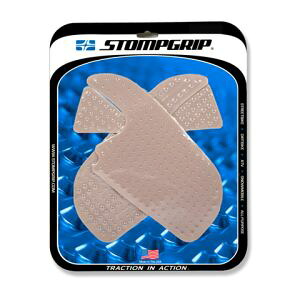 【ストンプグリップ STOMPGRIP】 ストンプグリップ 55-10-0024C トラクションパッドタンクキット クリア VOLCANO CBR600RR 13-20
