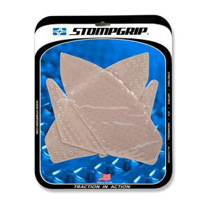 【ストンプグリップ STOMPGRIP】 ストンプグリップ 55-10-0026C トラクションパッドタンクキット クリア VOLCANO CBR500R/400R CB500F/400F 13-15