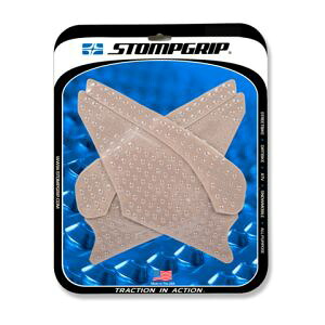 【ストンプグリップ STOMPGRIP】 ストンプグリップ 55-10-0036C トラクションパッドタンクキット クリア VOLCANO NINJA250R 08-12