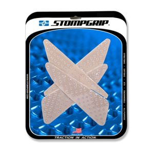 【ストンプグリップ STOMPGRIP】 ストンプグリップ 55-10-0098C トラクションパッドタンクキット クリア VOLCANO FZ07/MT07 15-17