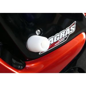 【アグラス AGRAS】 アグラス 342-391-000 レーシングスライダー フレーム/白 GSX1300R 08-12 AGRAS
