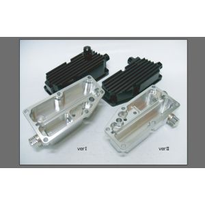 【アントライオン ant lion】 アントライオン 34401-SL ビレットオイルパン Ver2 シルバー SR400/500（インジェクションモデルは不可）