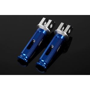 【スピードラ SSK SPEEDRA】 スピードラ AFPR115BE アルミ削出ステップ レーシング ライダー 取付部カラー シルバー/ステップバーカラー ブルー