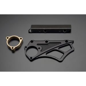 【ケイファクトリー K-FACTORY】 ケイファクトリー 103FZAQ001R フロントスプロケットカバー スーパーBLK ZRX1200