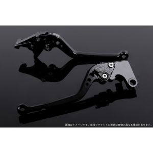 【スピードラ SSK SPEEDRA】 スピードラ KA0406976-BK アジャストレバー スタンダード ロング ブラック/ブラック NINJA1000 17-18/Z900RS