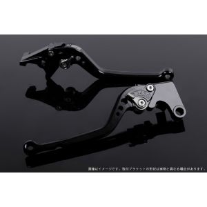 【スピードラ SSK SPEEDRA】 スピードラ HO0403542-TM アジャストレバー スタンダード ロング ブラック/チタン NS-1 Monkey125 GROM/MSX125 13-16
