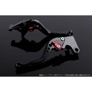【スピードラ SSK SPEEDRA】 スピードラ HO0403815-RD アジャストレバー スタンダード ショート ブラック/レッド CBR250R MC41 CBR400R NC47 8,901円