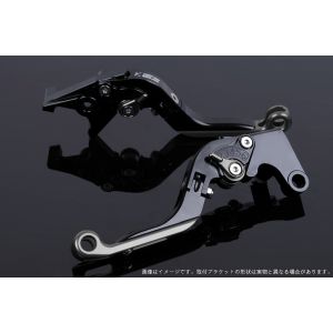 【スピードラ SSK SPEEDRA】 スピードラHO0405919-TMTM アジャストレバー 可倒延長式 ブラック/チタン/チタン CBR250R MC41 CB250F MC43 CBR400R