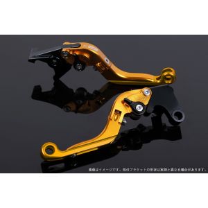 【スピードラ SSK SPEEDRA】 スピードラ SU0406005-BKGD アジャストレバー 可倒延長式 ゴールド/ブラック/ゴールド GSX-S1000/F 15-18 10,651円