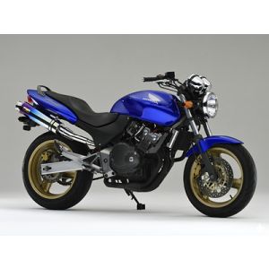 【Aria】 Aria 505-SO-001-02 S/O チタン TypeS スラッシュエンド HORNET250 MC31