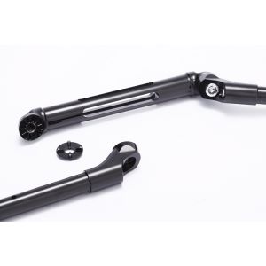 【アエラ AELLA】 アエラ AE-27029 BK アルミ可変ハンドル ブラック ドゥカティ DIAVEL